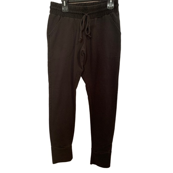 FP Movement Jogger Women's Medium Black Elastic Waist Cuff Leg Pockets - Picture 1 of 6